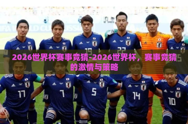2026世界杯赛事竞猜-2026世界杯，赛事竞猜的激情与策略