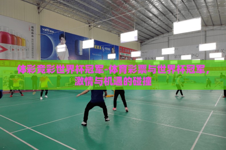 体彩竞彩世界杯冠军-体育彩票与世界杯冠军，激情与机遇的碰撞