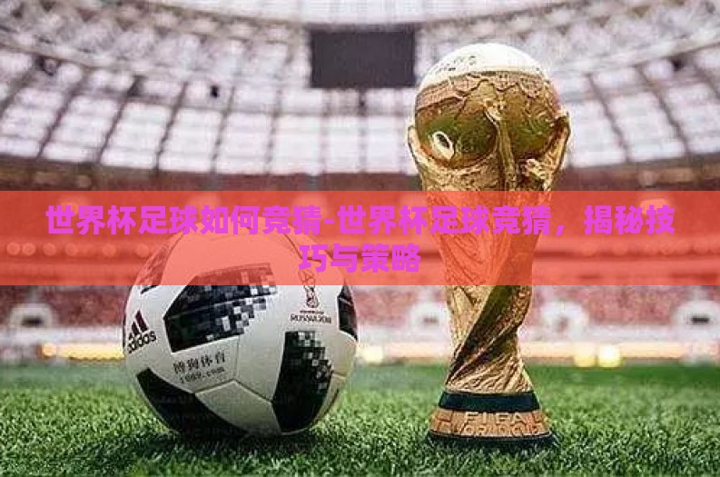 世界杯足球如何竞猜-世界杯足球竞猜，揭秘技巧与策略
